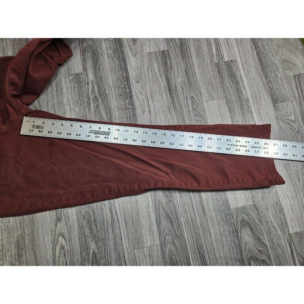 Gloria Vanderbilt Size 8 Short Amanda Straight Leg Red Burgundy Jeans - Picture 11 of 13